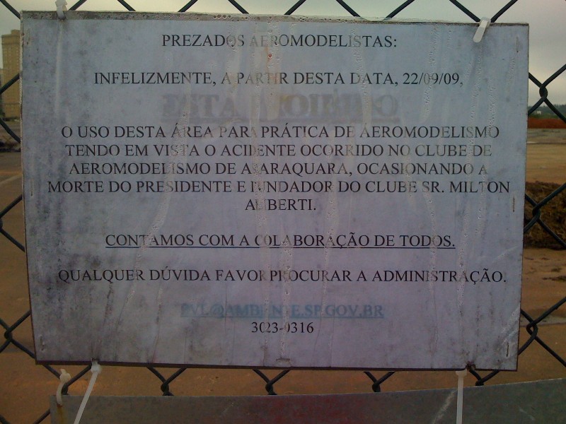 Proibição aero.