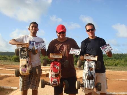 Podium Categoria TRUGGY
<br />1. Emiliano Rosado (RN);
<br />2. Rozeilton Grilo (RN);
<br />3. George Lyra (RN).