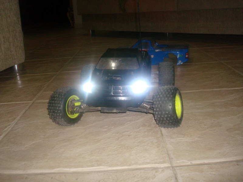 farol de frente com superled