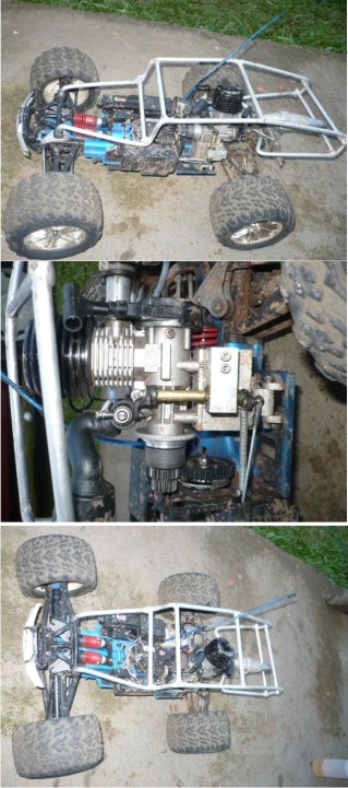 tive que faser uma gaiola em aluminio para proteger a pipa e o motor, e ja serve para empinar....hehehe